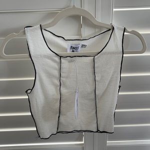 Princess Polly Christa top white